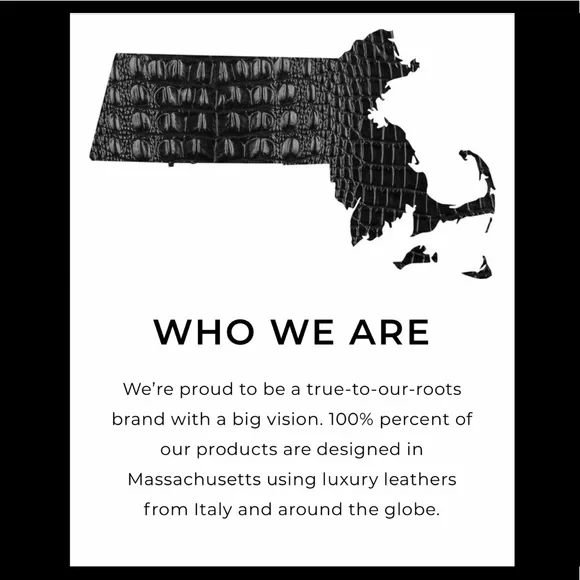 Brahmin Zip Top Croc-Embossed Leather Crossbody Handbag Purse 824 - Picture 16 of 16